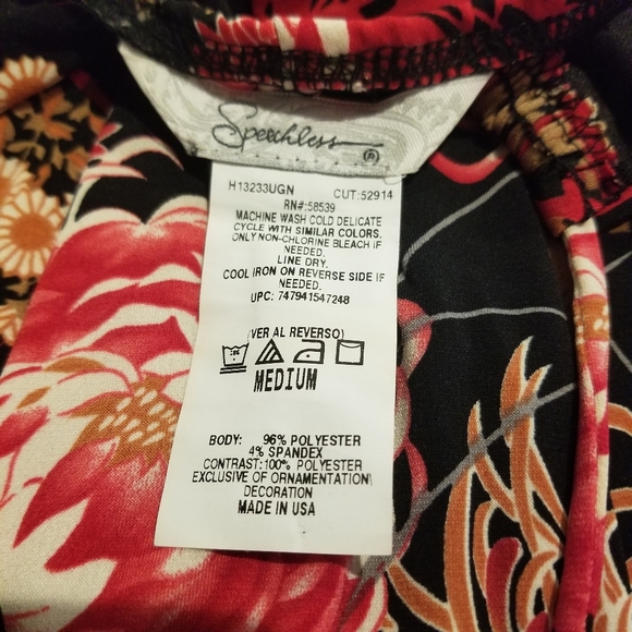 Speechless Floral Print Halter Top - Picture 8 of 8